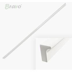 РУЧКА ДЛЯ МЕБЕЛИ BRAVO LONG A БЕЛАЯ