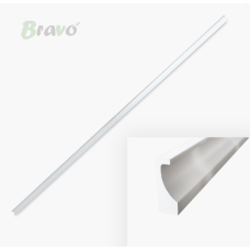 РУЧКА ДЛЯ МЕБЛІВ BRAVO LONG R БІЛА