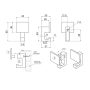 Гачки меблеві Virno Style 0103 хром