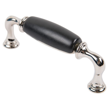 Купить Ручки для мебели Marella CL 15136.96 никель полированный/черный матовый АРХИВ от Мебельные ручки Bosetti Marella