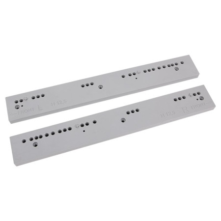Кошик висувний з доводчиком 600мм білий / хром, Galaxy VIBO (CCTGM260OMBASC)